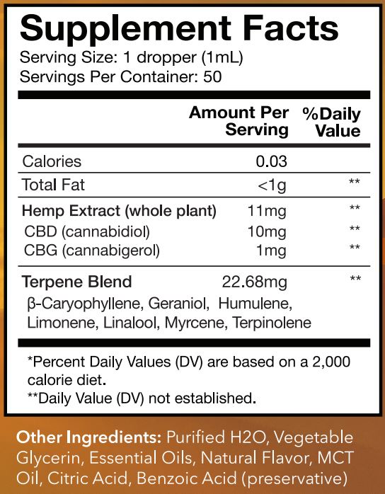 supplement facts